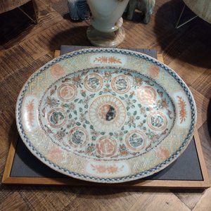 Vintage Hard Paste Chinese Export Plate